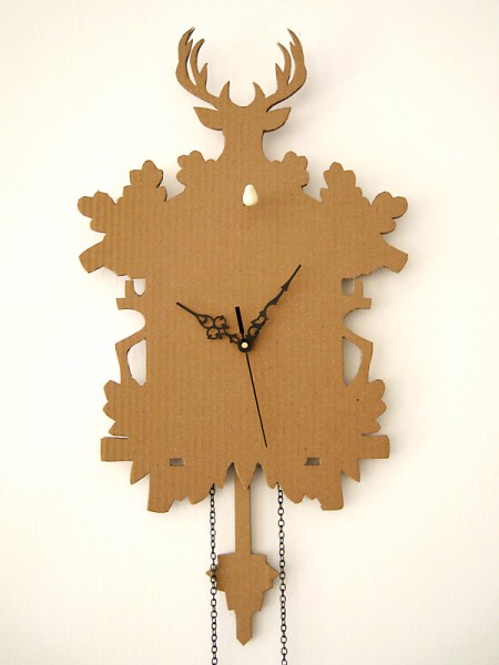 cardboard cuckoo clock 2